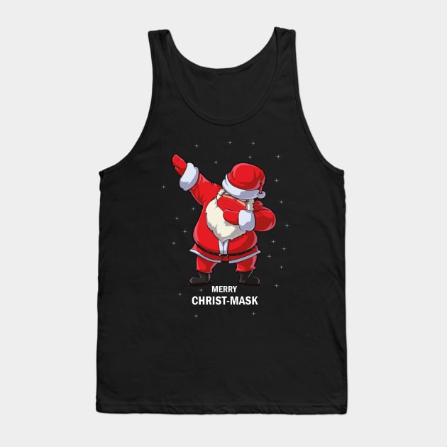 christmas in quarantine Dabbing Santa Tank Top by For You